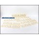 Sticker Tulisan CDA260 - Ornament Truk Nissan