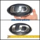 Emblem Logo UD Chrome Hitam Imitasi - Nissan Euro 2 - CWA260 - PK260CT