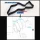 Frame Kaca Segitiga (Model Kaca Hidup) - Glazing Rubber - Truk Nissan Euro - PK215 - PK260CT - CWA260
